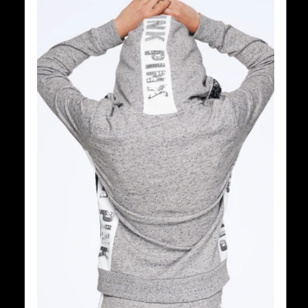 Victoria’s Secret Pink Sequins Bling Full Zip